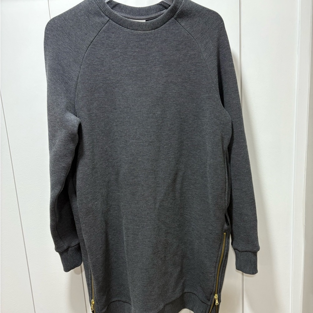 Varley Womens 292756 Albret Dress Charcoal Marl Grey Size Small